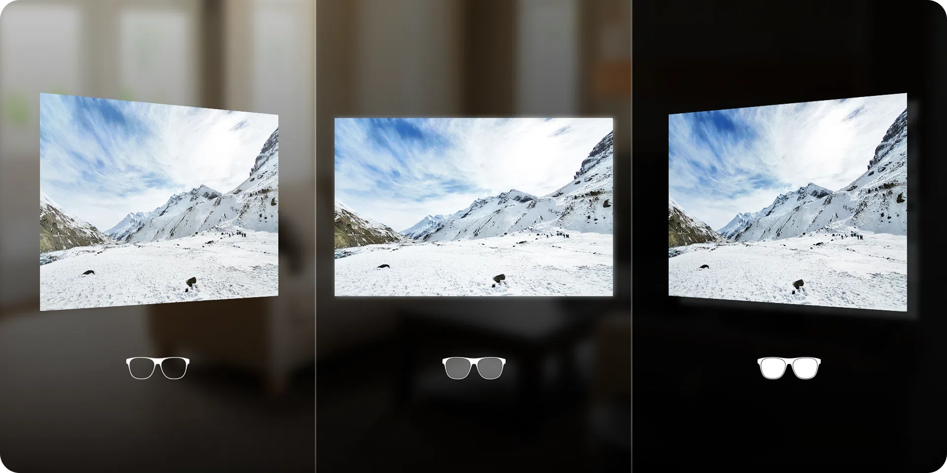 XREAL 1S Automatic Transparency Dimming