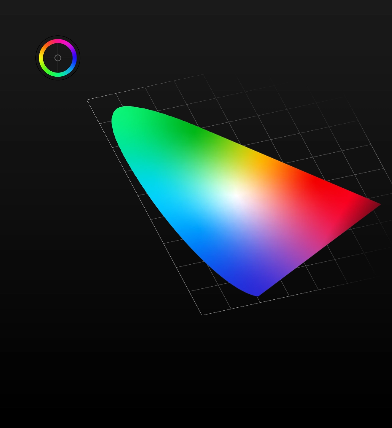 + REAL COLOR<br/>ΔE < 3 COLOR ACCURACY